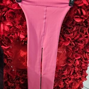 Primark Pink High-Waisted Fur Lined Leggings Size 11-12 Years NEW